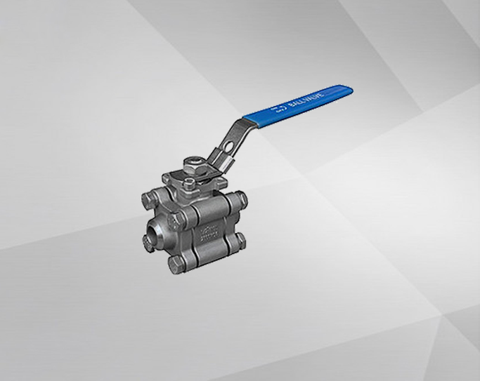 Forged steel welded ball valve